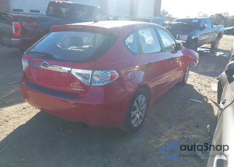 2008 Subaru Impreza 2.5I z USA, uszkodzony, nr VIN JF1GH61658H813348